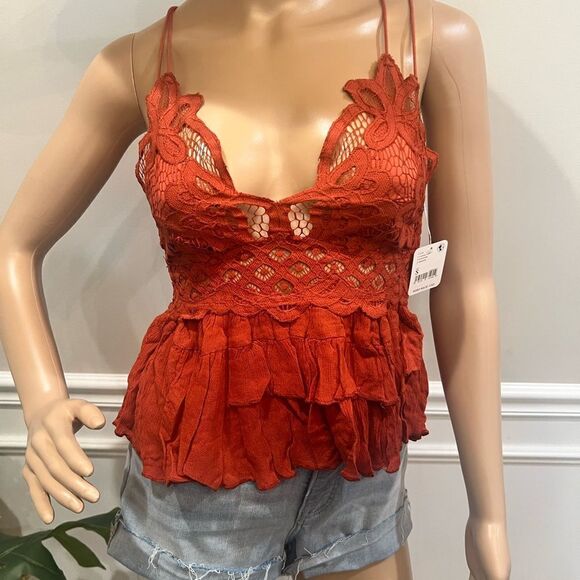 NWT Free people Adella cami top - Picture 3 of 3